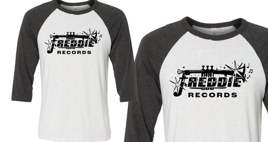 *NEW* Vintage Freddie Records Baseball Tee